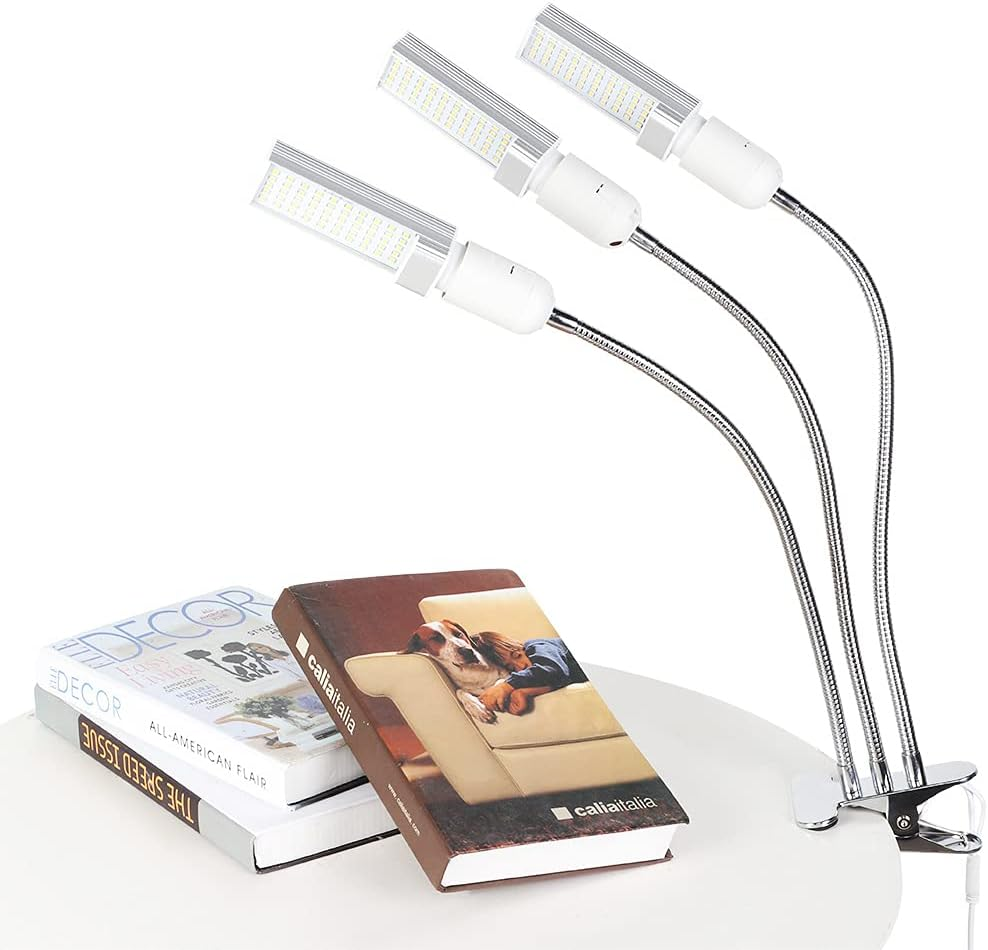 LED E27 Grow Light 75W USB Indoor Plant Full Spectrum Lamp Gooseneck Plants Lights image number 3