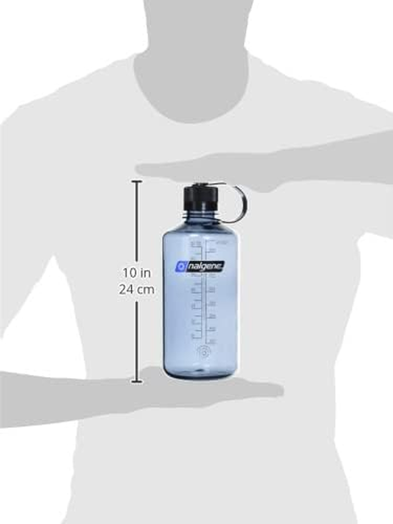 Nalgene Sustain Tritan Bpa-Free Water Bottle Made with Material Derived from 50% Plastic Waste, 32 OZ, Narrow Mouth