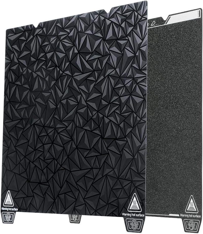 Ender3 S1 Pro Double Sided Build Plate, 3D Printer Platform (Glossy PEO + Coated PEI) for K1/Ender-3/3 Pro/Ender-3 V2/Ender-3 S1/Ender-3 S1 Pro/Ender-5 S1/Ender-3 V3 KE/SE 3D Printer 235X235Mm