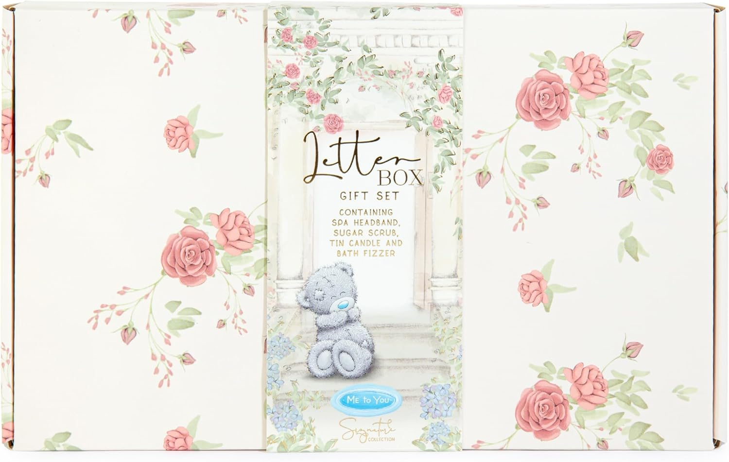 Me to You Tatty Teddy Letterbox Gift Set for Relaxation Includes Candle, Bath Fizzer, Spa Headband and Sugar Scrub - Signature Collection image number 5