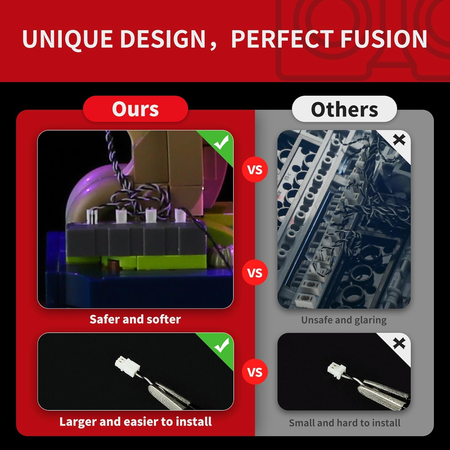 BRIKSMAX 2.0 Light Kit for -Mini Bonsai Trees -Innovative Led Lighting Compatible with  the Botanical Collection 10373 - Not Included Model Set image number 4