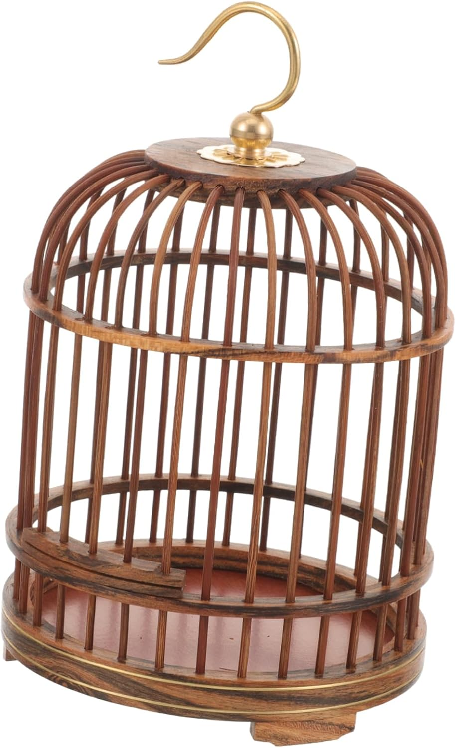FUNOMOCYA Birdcage Pet Cage Small Animal Cages Retro Decor Cages for Small Animals Vintage Bird Cage Wood Vintage Decor Out Door Decor Wood Trim Wooden the Bird'S Nest Outdoor Wood Birdcages