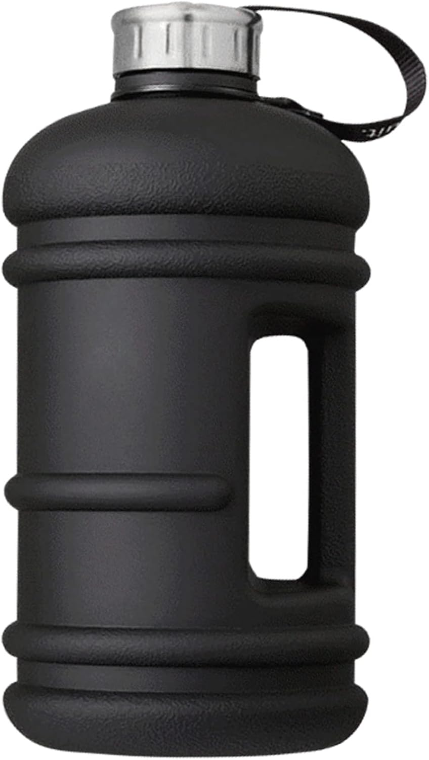 Wesoke 2.2L Half Gallon Water Bottle, 74Oz Black Water Jug with Handle, 2.2 Liter Large Water Bottle Tritan Plastic Big Sports Jug, BPA Free Reusable Leak Proof Gym Drink Container image number 5