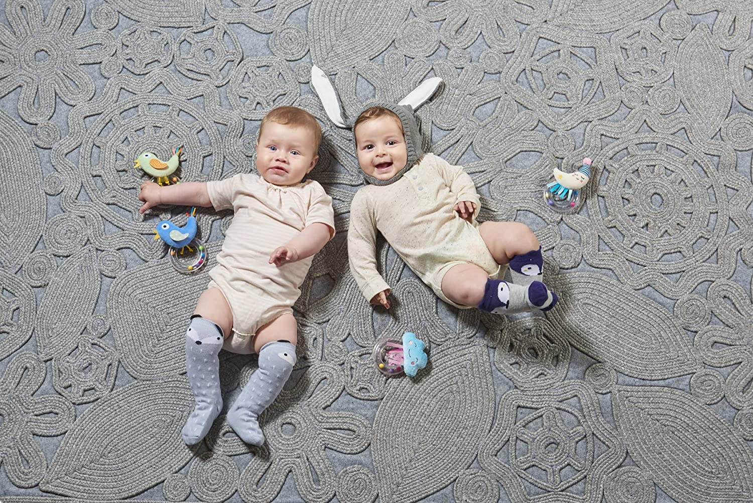 Taf Toys Cheerful Cloud Rattle Toy image number 3