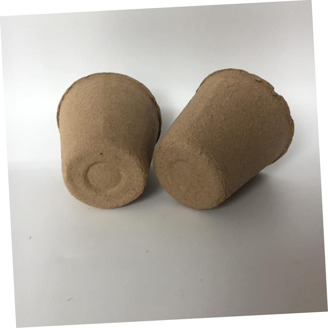 10Pcs Flower Pot Drip Trays Trays Biodegradable Pulp Plant Pots for Easy Transplanting image number 4