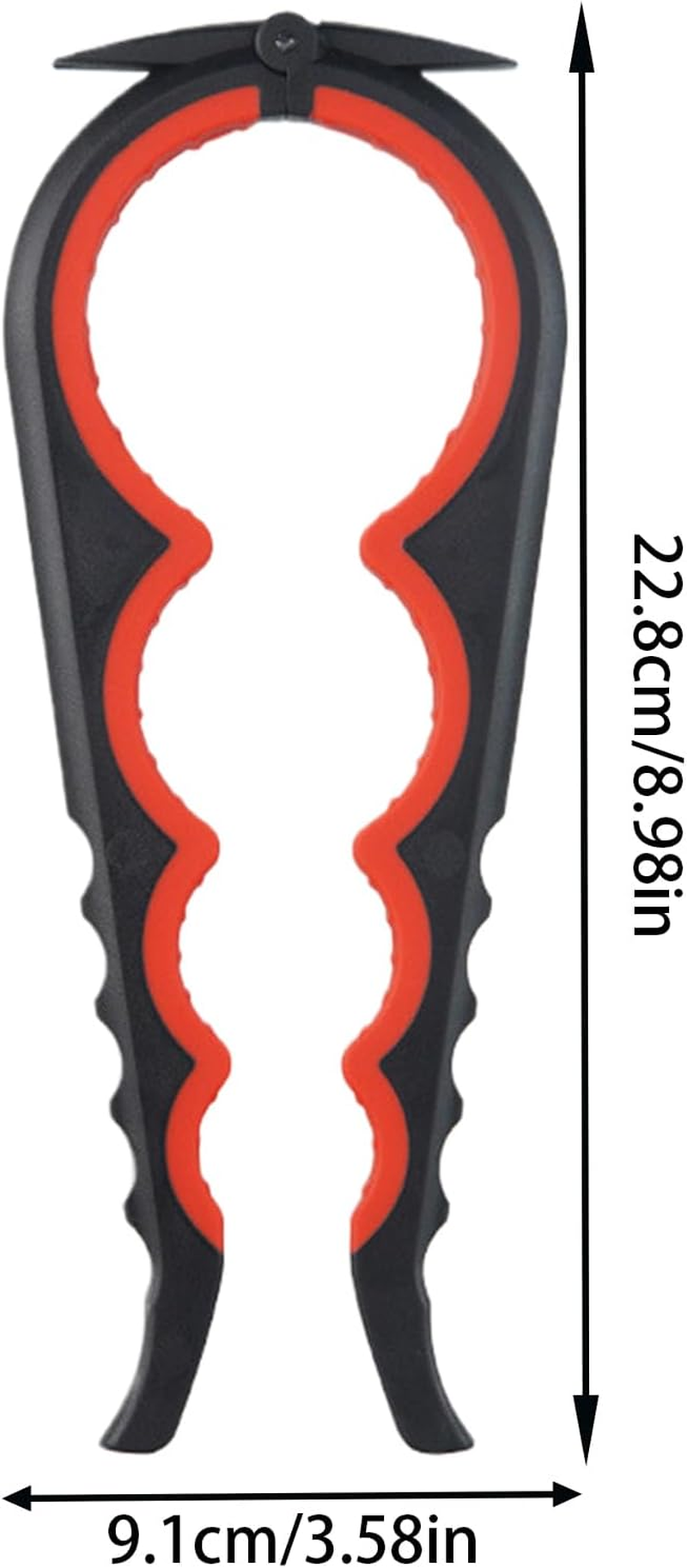 Jar Opener for Weak Hands - 4-In-1 Manual Bottle Opening Tool - Beer Bottle Opener Tool - for Kitchen Home Cooks Seniors Parents Meal Preparation Pantry Picnic Camping Swimming Barbecue