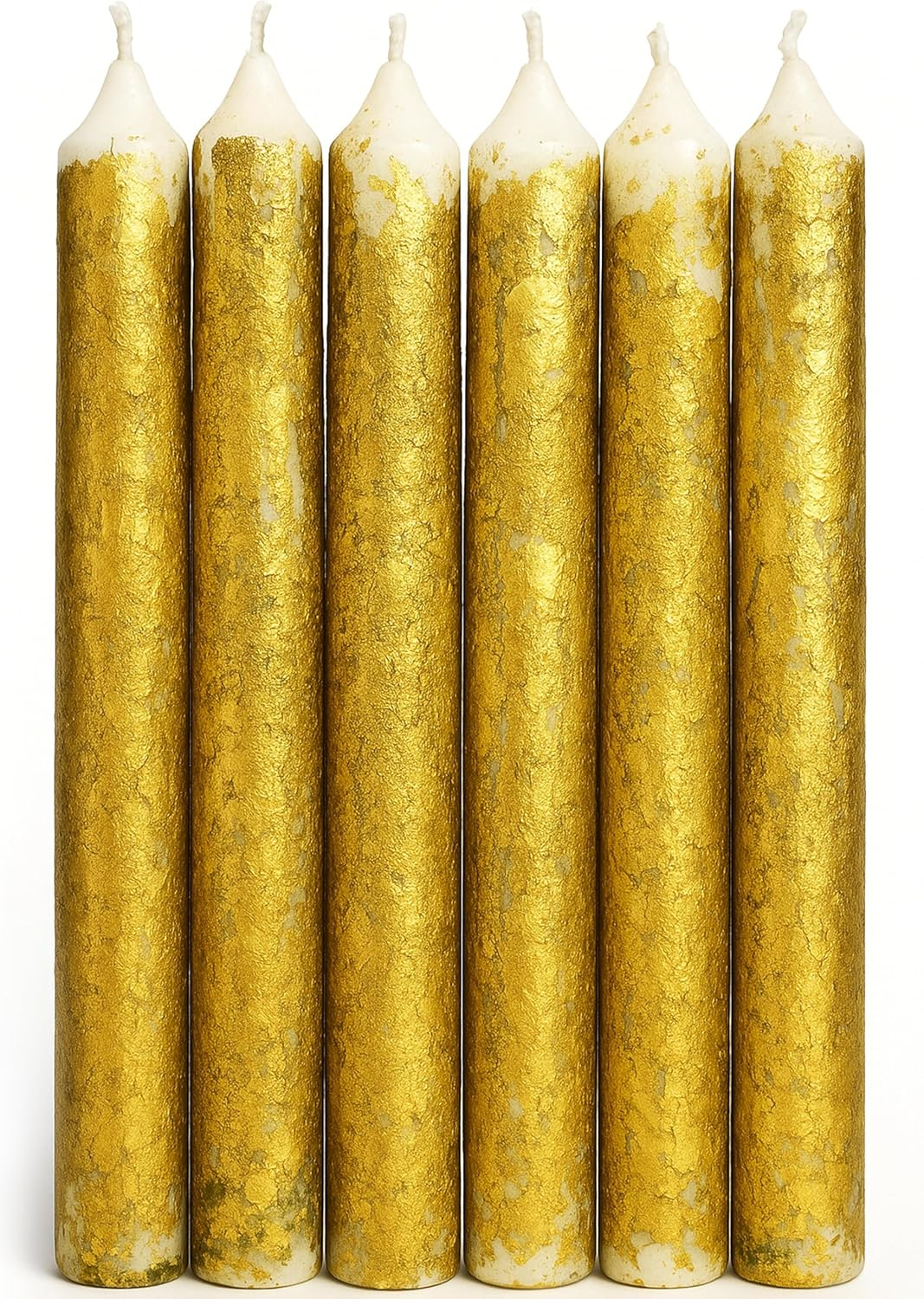 Apexor 6-Piece Scented Candles - 6 Inch Long Dripless Candles for Weddings, Christmas & Home Decor - Each Candle Burn Time 4 Hours (White, Lavender) image number 5