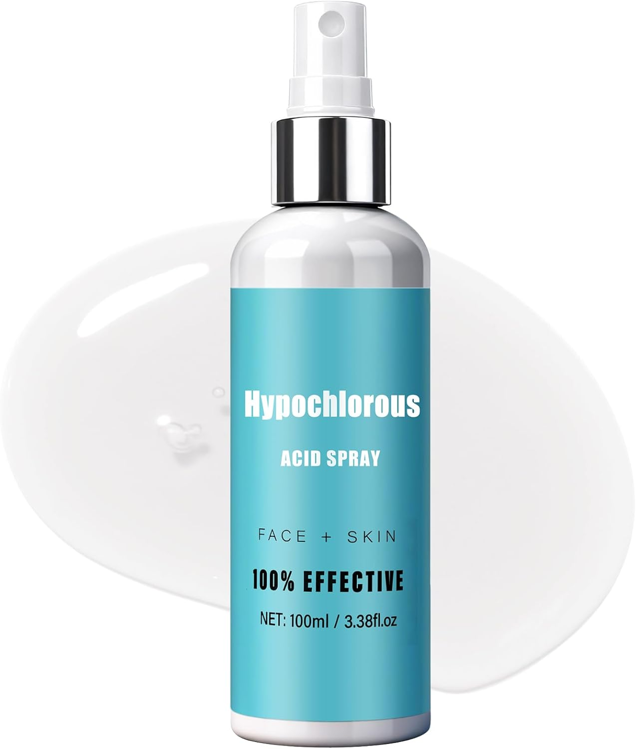 Hypochlorous Acid Skin Spray - 100Ml - for Acne Prone Skin, Dry Scalp, Face & Hand Cleanser, Eyelash Cleanser & Toner image number 1