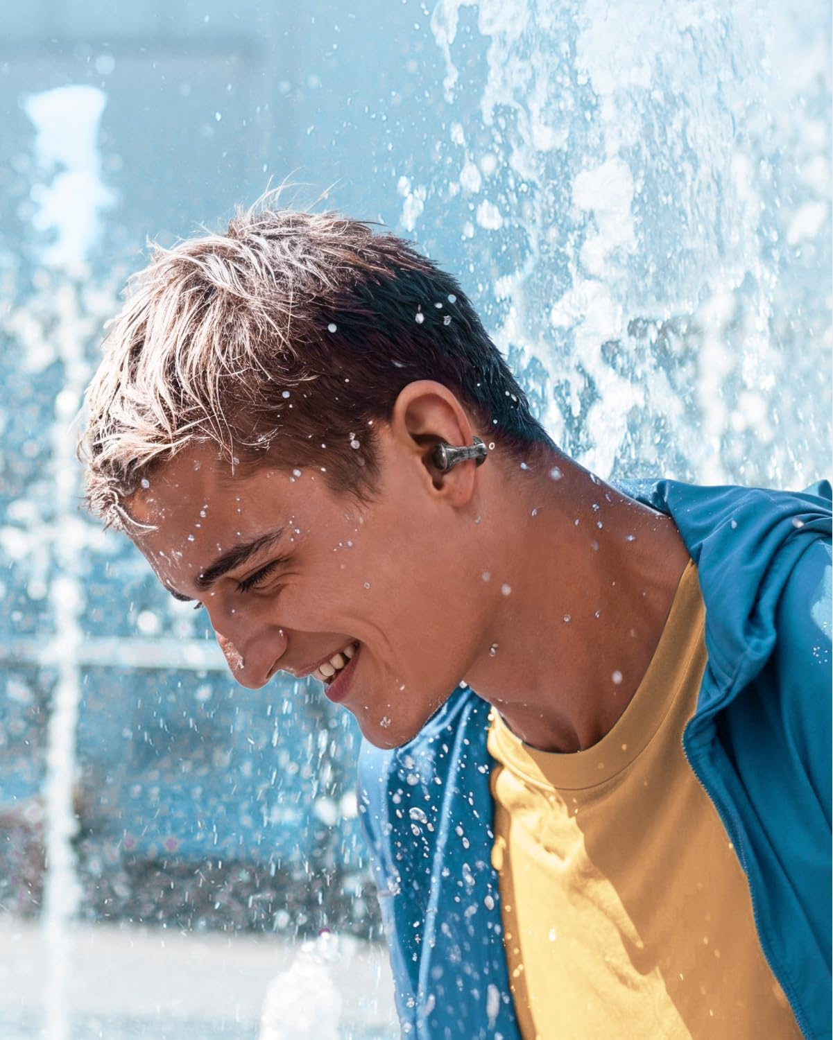 Soundcore C30I by Anker, Open Earphones, Clip on Earphones, Lightweight Comfort, Stable Fit, Solid Shell Design, Ear Cord, Wide Speakers for Clear Sound image number 1