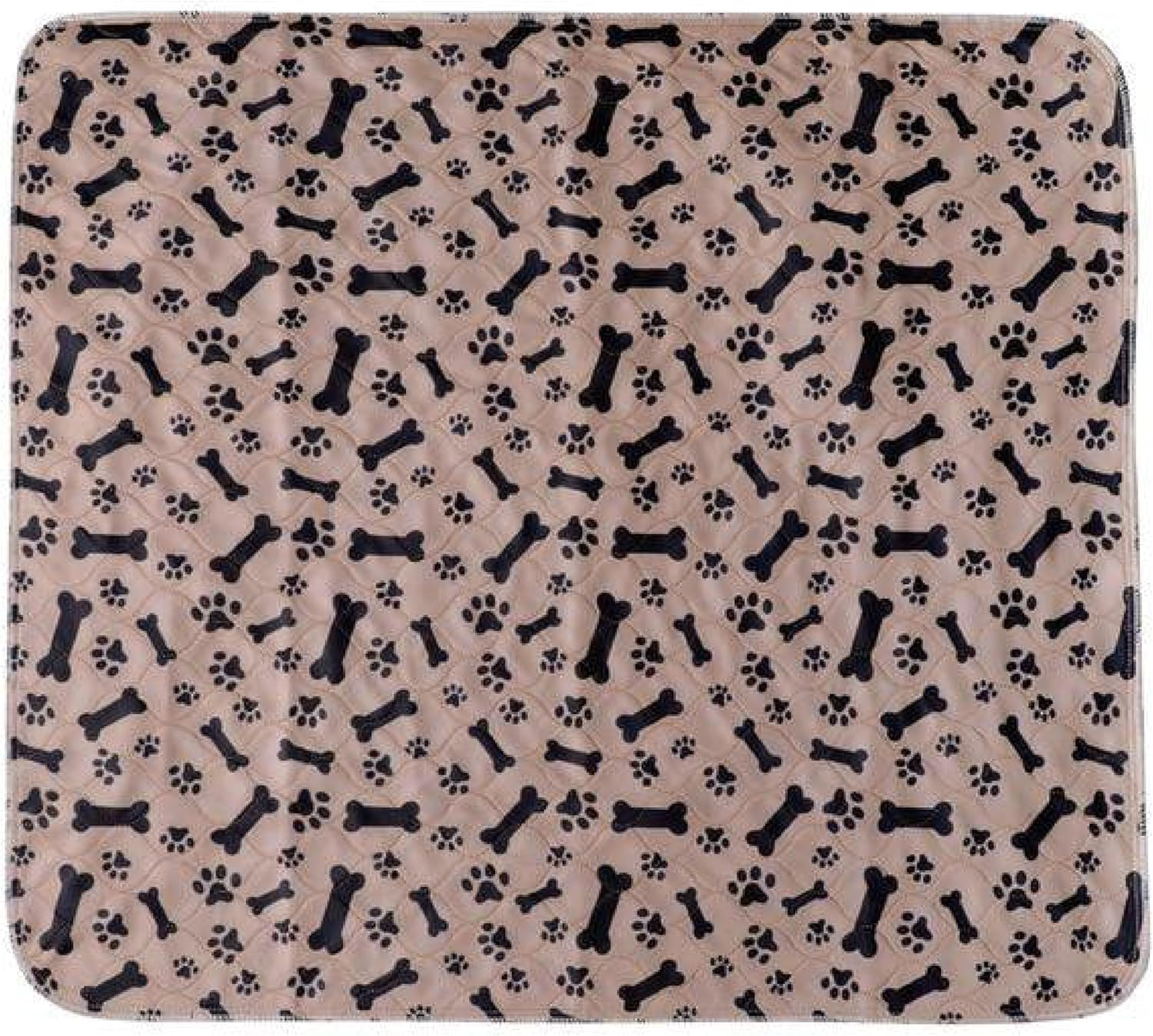 Coffee Reusable Puppy Pads - Accident Proof - Ultra Absorbent - Washable Dog Pee Pads - Multi-Purpose Protection - Waterproof Dog Mats for Floors - Small (S) image number 5