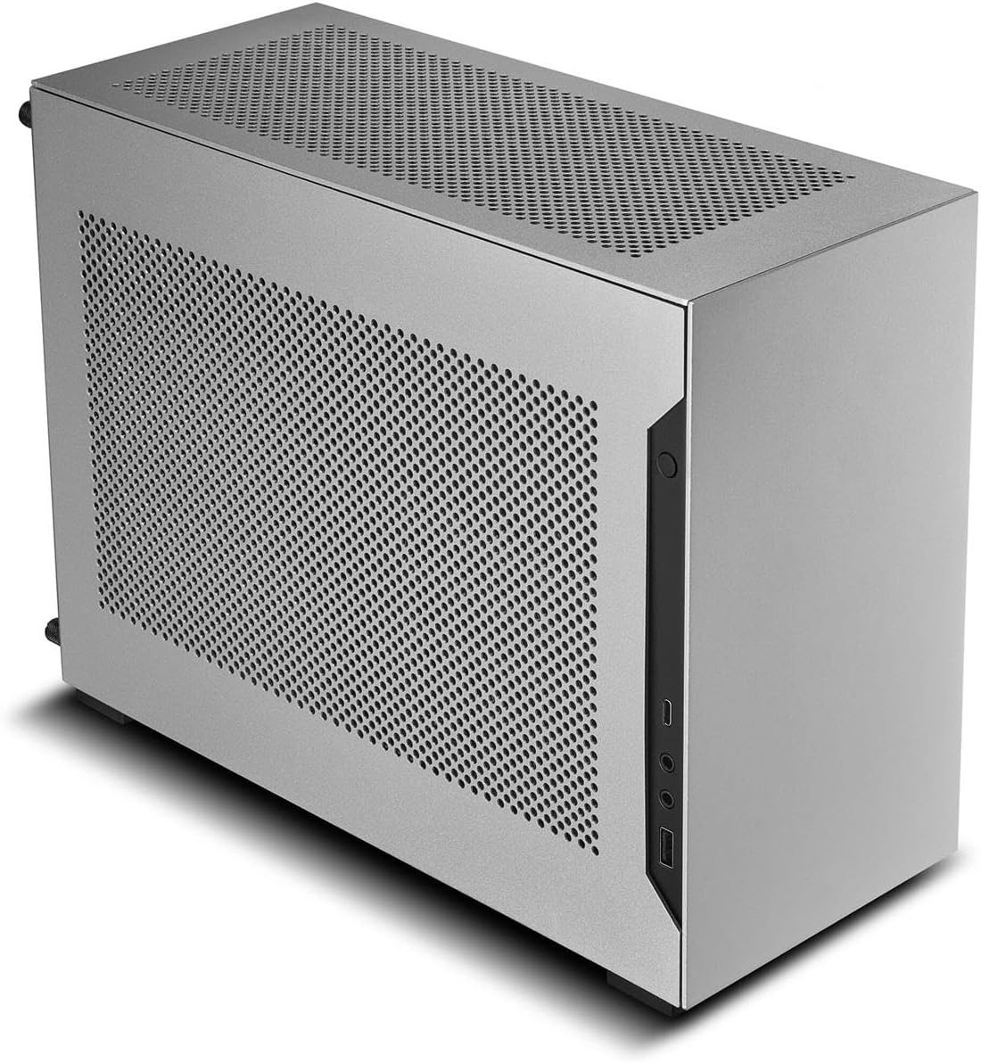 Lian Li A4-H2O Pcle 4.0 11 Litre Small Form Factor Mini ITX Case, Silver