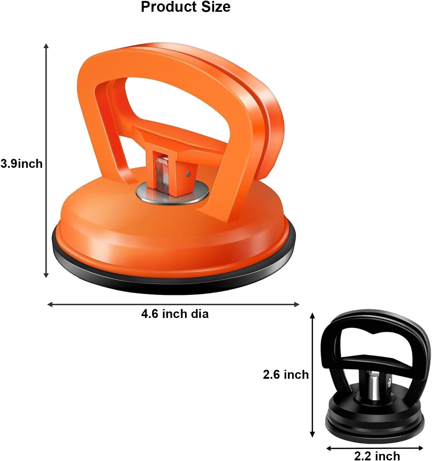 Dent Puller, Suction Cup Car Dent Puller Kit, Car Dent Removal Kit Dent Remover Tool and Dent Repair Kit for Car Body Dent, Glass, Screen, Tiles Lifting and Objects Moving (4) image number 4