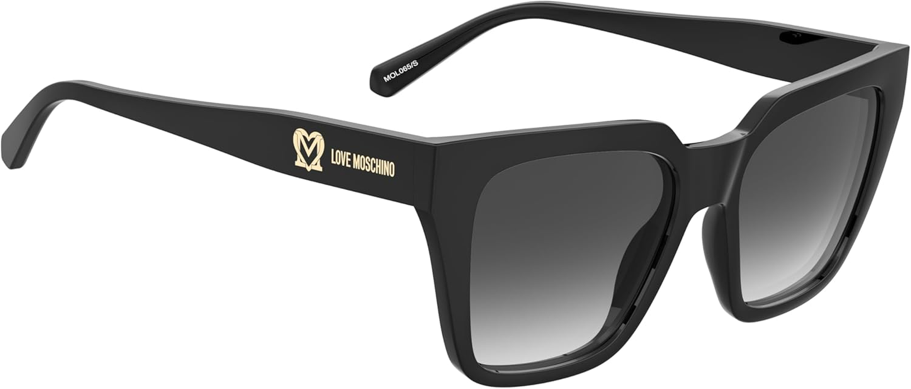 Love Moschino Women'S MOL065/S Sunglasses, Black, 52 Mm image number 1