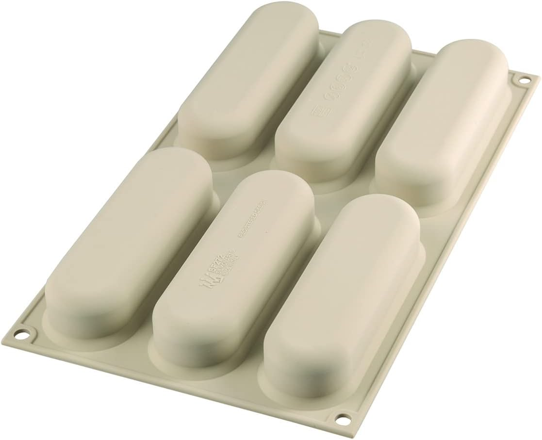 Silikomart 25.275.13.0065 Kit Pop &Eacute;clair Silicone Mould, Grey image number 4