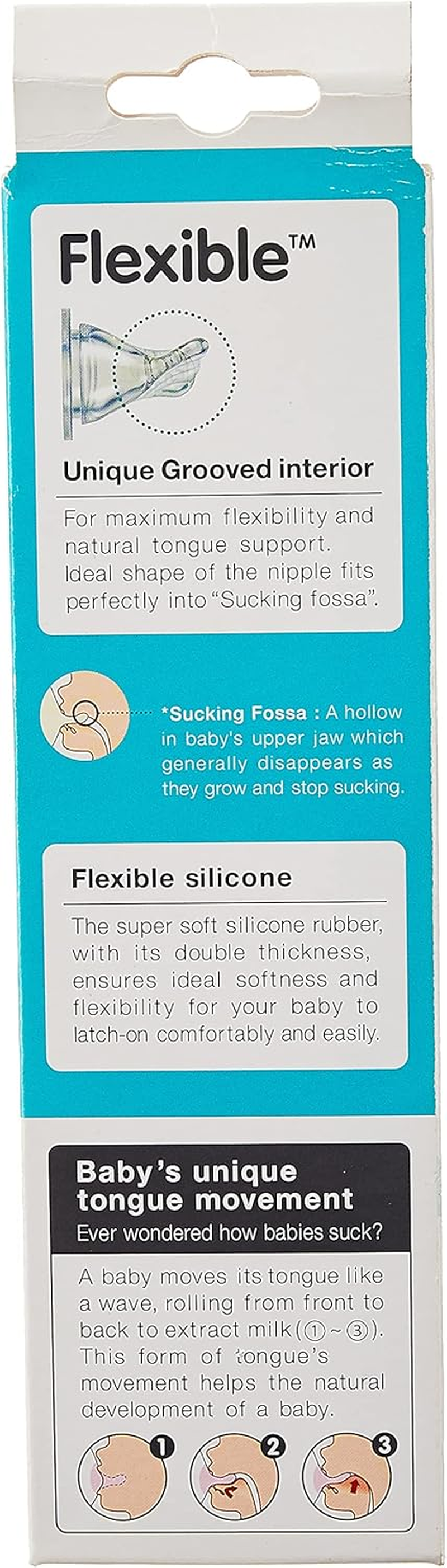 Pigeon Flexible Slim Neck Baby Bottle for 4+ Months Babies, 240Ml, PP, 1-Pack image number 6