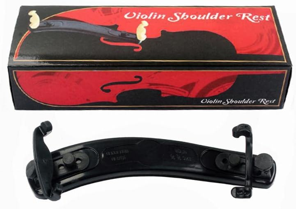 Violin Shoulder Rest,Plastic Violin Shoulder Rest,Adjustable Plastic Shoulder Rest for for 3/4 & 4/4 Violins,Viola Height Adjustable Violin Shoulder Rest with Elastic Rubber Claw Feet image number 4
