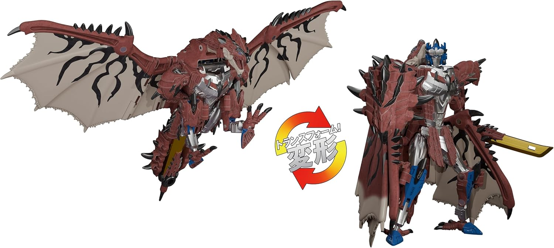 Transformers Takara Tomy Monster Hunter Liolaeus Prime Adult Collectible Action Figure, 15+ image number 4