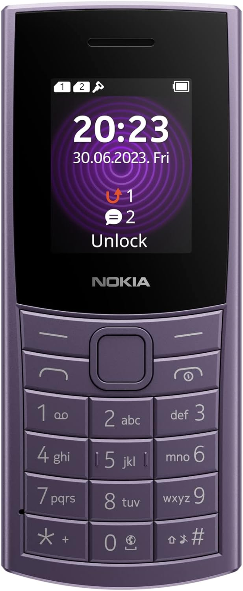 NOKIA 110 4G TA-1549 DS Purple image number 2