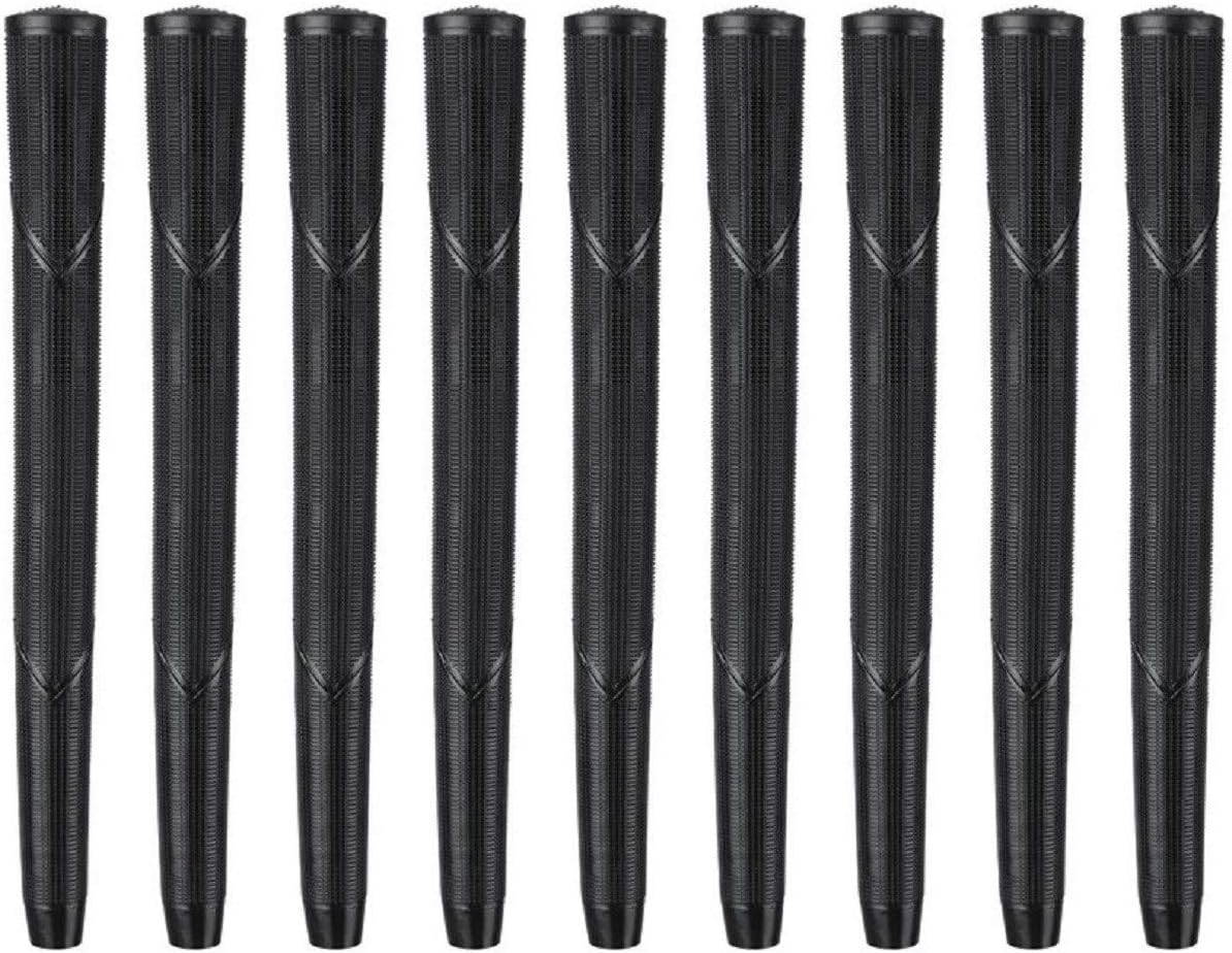 Karma Arthritic Golf Grips & Grip Kit, Black +3/32&rdquo; Oversized, Designed to Minimize Excessive Grip Pressure