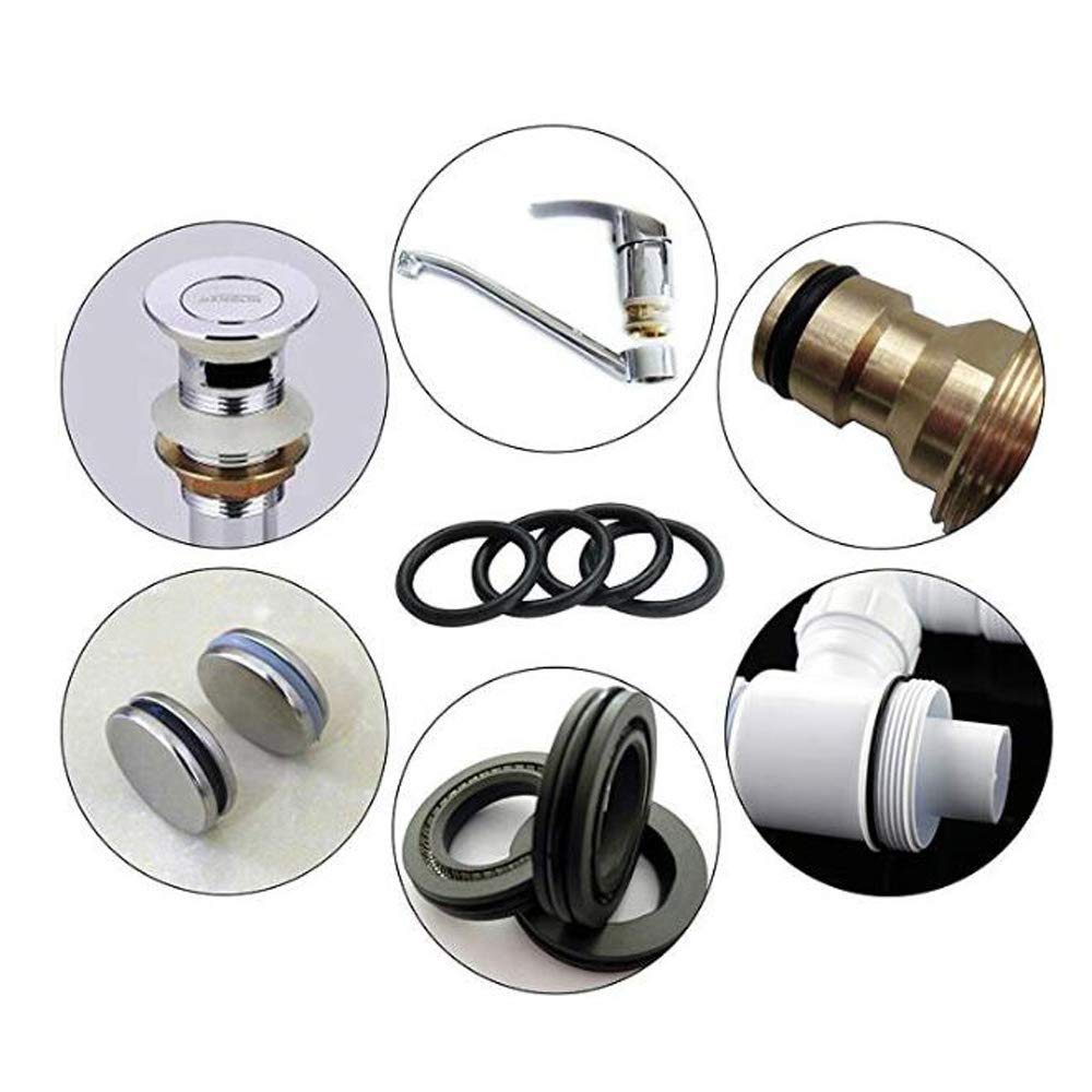 Rubber O Ring Kit O Ring Assortment Kit Set 24 Sizes 740Pcs NBR O Ring Sealing Seal Assortment Set