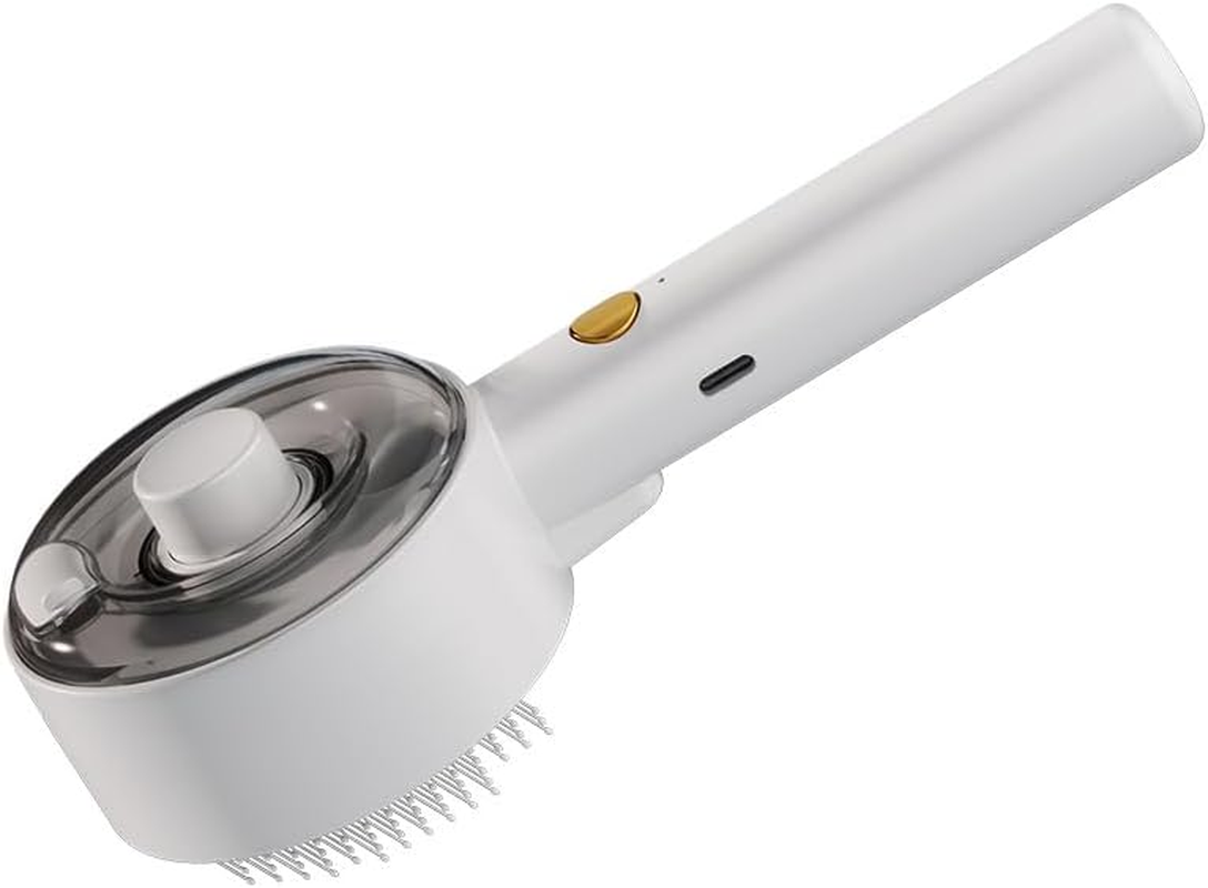 Spray Cat Brush for Shedding, 3 in 1 Steam Cat Brush Remove Static Flying Hair, Pet Grooming Brush, Cat Comb Water Brushes for Long or Short Haired Cleaning & Removal image number 4