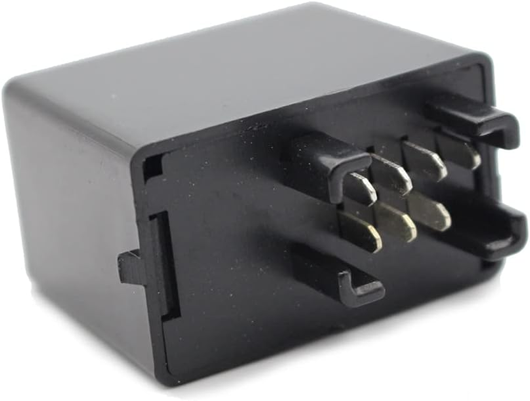 Premium Motorcycle Parts Motorcycle Relay Assembly Turn Signal Light for Suzuki AN250 Burgman DL1000 V-Strom DR-Z400E 38610-03F01 Accessories (Color : Black)