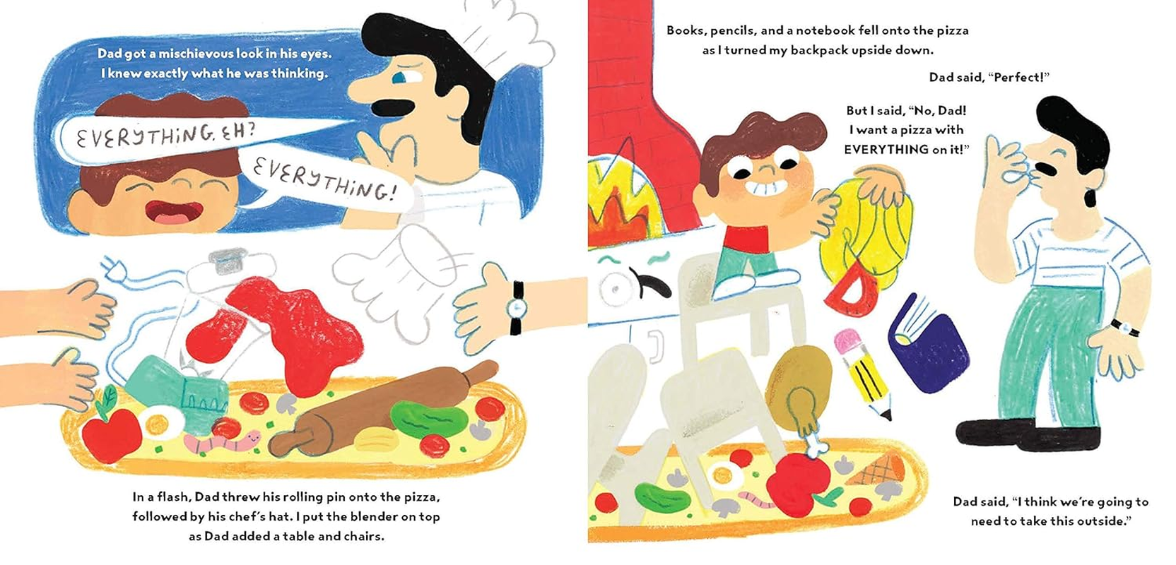 A Pizza with Everything on It image number 4