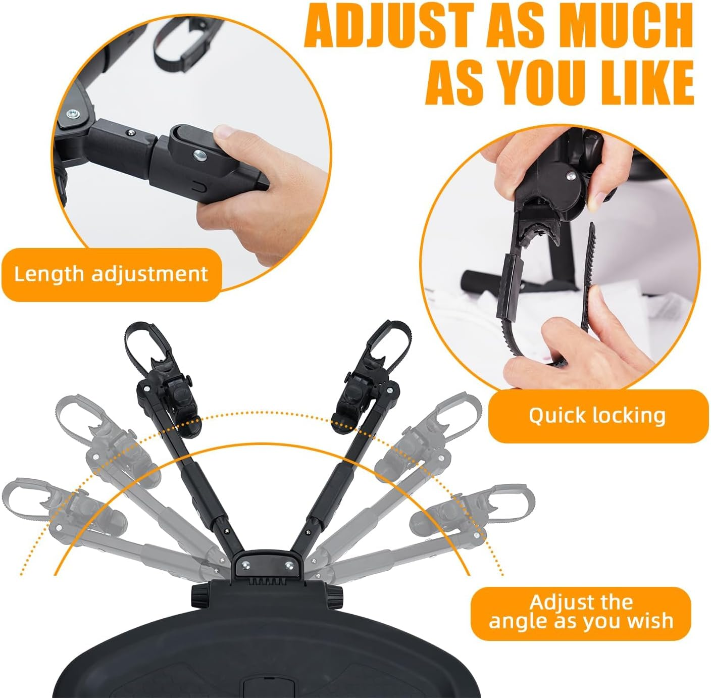 Buggy Board,Universal 2-In-1 Stroller Board,Child Rider Stroller Attachment with Saddle Seat and Standing Platform,Baby Stroller Connectors,Quick and Easy to Use, Safety Design Upgrade image number 5