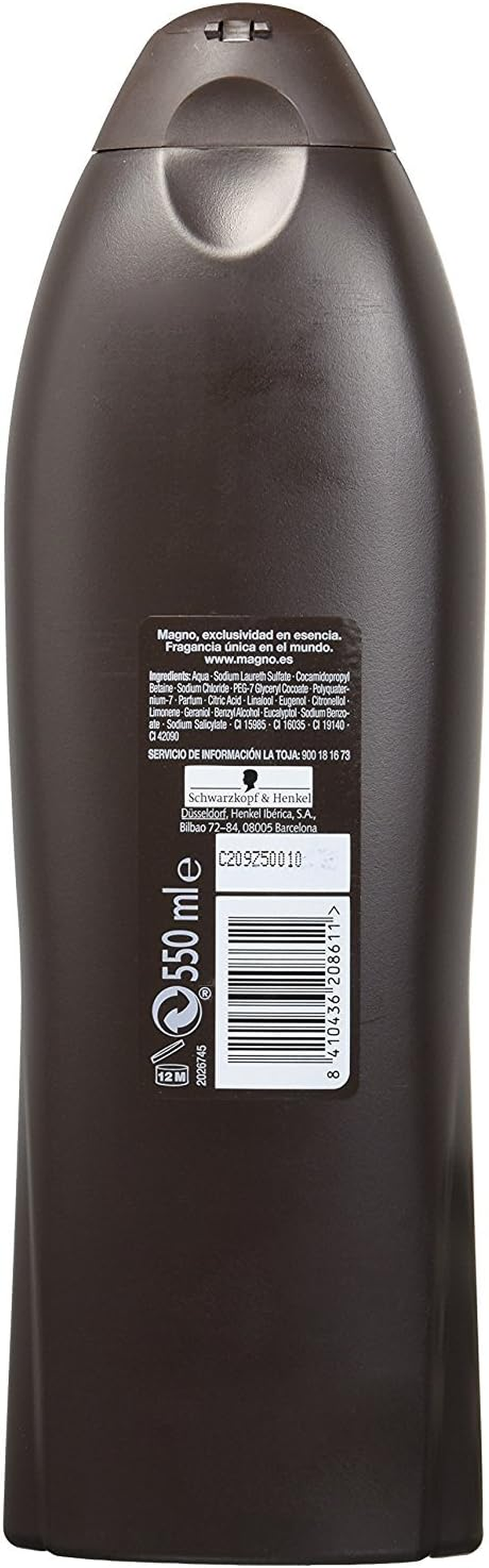 Magno Classic Shower Gel 550Ml (PACK of 2) image number 2