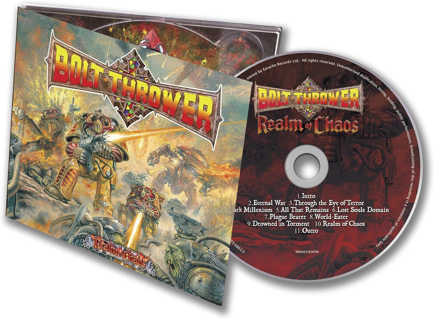 Realm of Chaos Digipack Cd (Full Dynamic Range Remastered Audio)