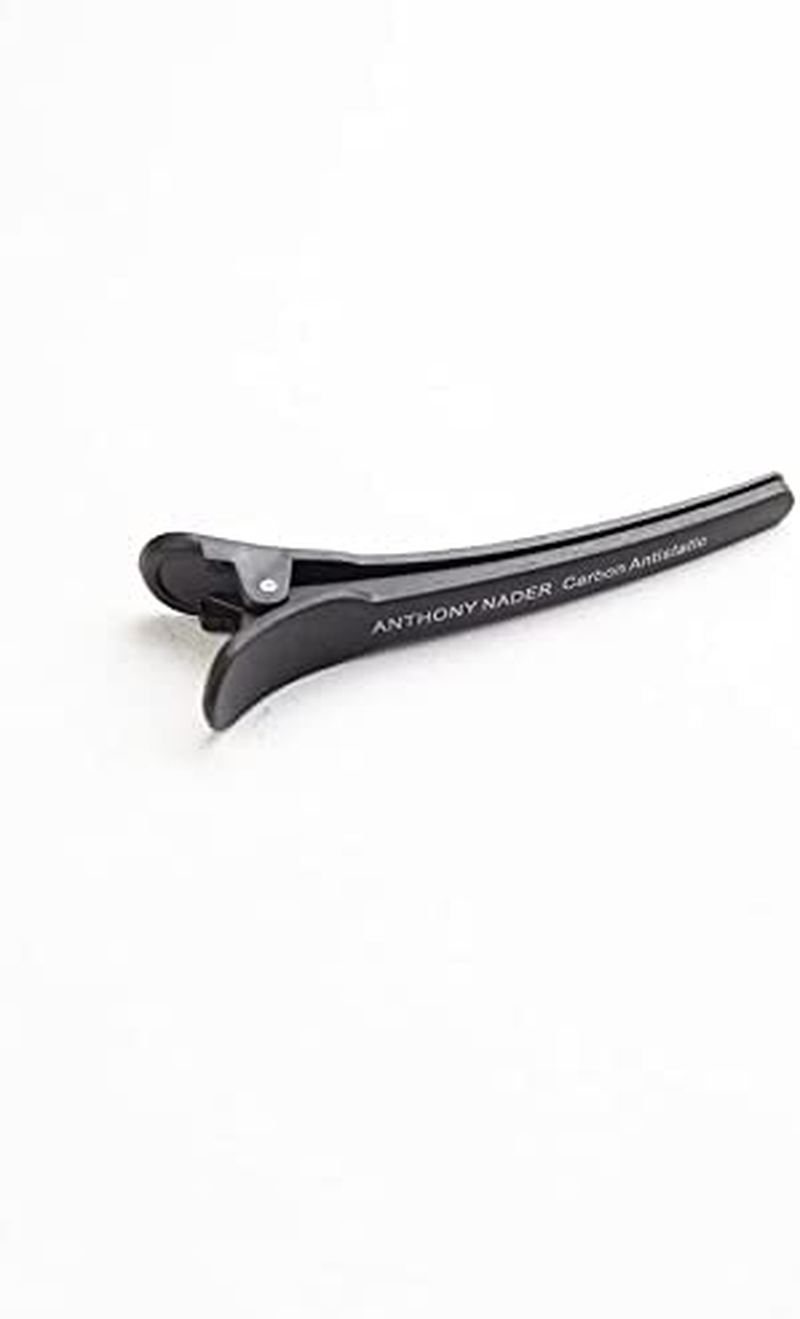6 Anthony Nader Carbon Fibre Sectioning Hair Clips Salon Professional Antistatic