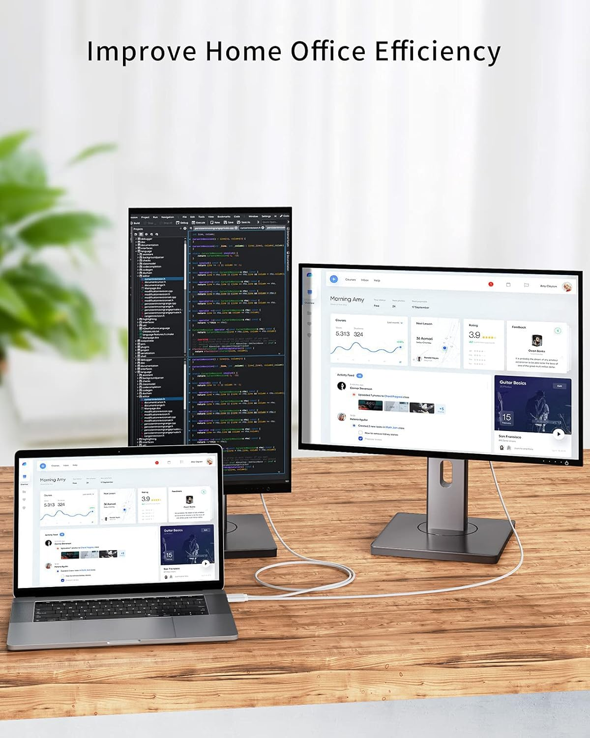 USB C to HDMI Cable for Home Office 4K@60Hz | 3Ft /0.9M, Cablecreation Type C to HDMI Thunderbolt 3 Compatible for Macbook Pro, Macbook Air/Ipad Pro2020 2019, Surface Go, Galaxy S20/10/9/8, LG V30 image number 5