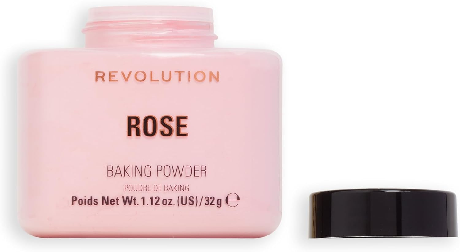 Revolution Beauty, Loose Baking Powder, Makeup Setting Powder, Long Lasting Coverage, Mattifies & Reduces Shine, Rose, 1.13 Oz image number 5