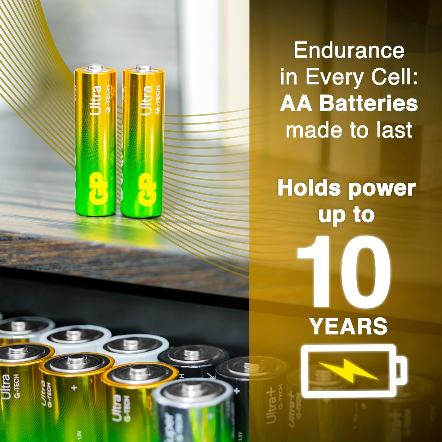 GP Ultra Alkaline AA Batteries Pack of 80S image number 1