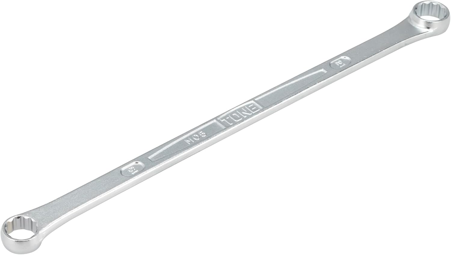 TONE HPM05-1921 Ultra Long Glasses Wrench (Straight) Double Side Width 0.7 X 0.8 Inches (19 X 21 Mm), Gray image number 5