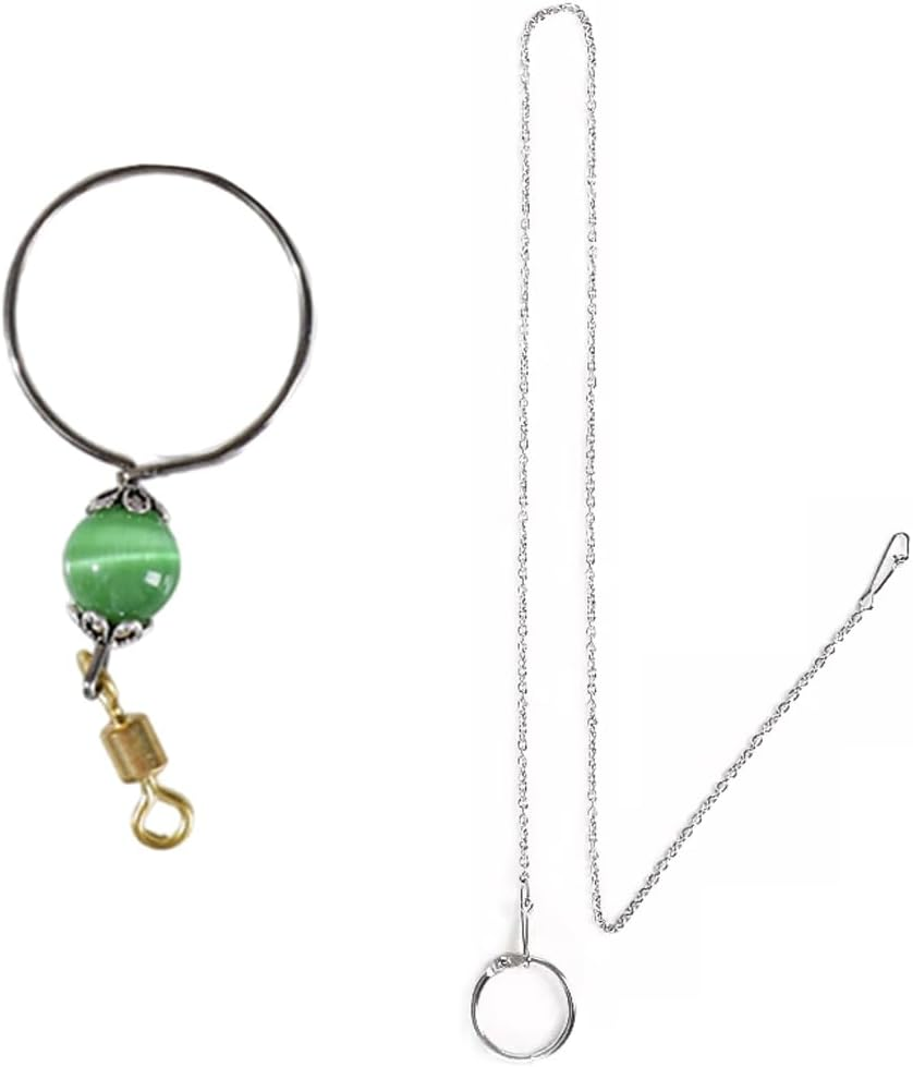 Stainless Steel Bird Neck Ring and Chain, Training Equipment for Starlings, Tiger Skin Birds, Peonies, and Parrots, with Live Buckle image number 6