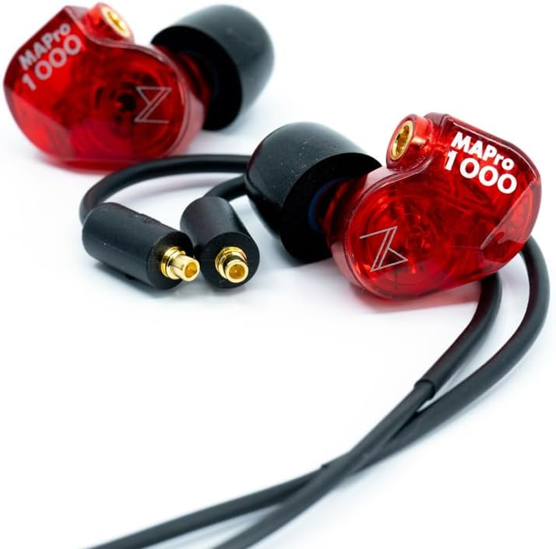 Maestraudio OTA-MAPRO-1000-BR, Mapro1000 Boost Red, 0.4 Inch (10 Mm) Graphene Dynamic Driver image number 6