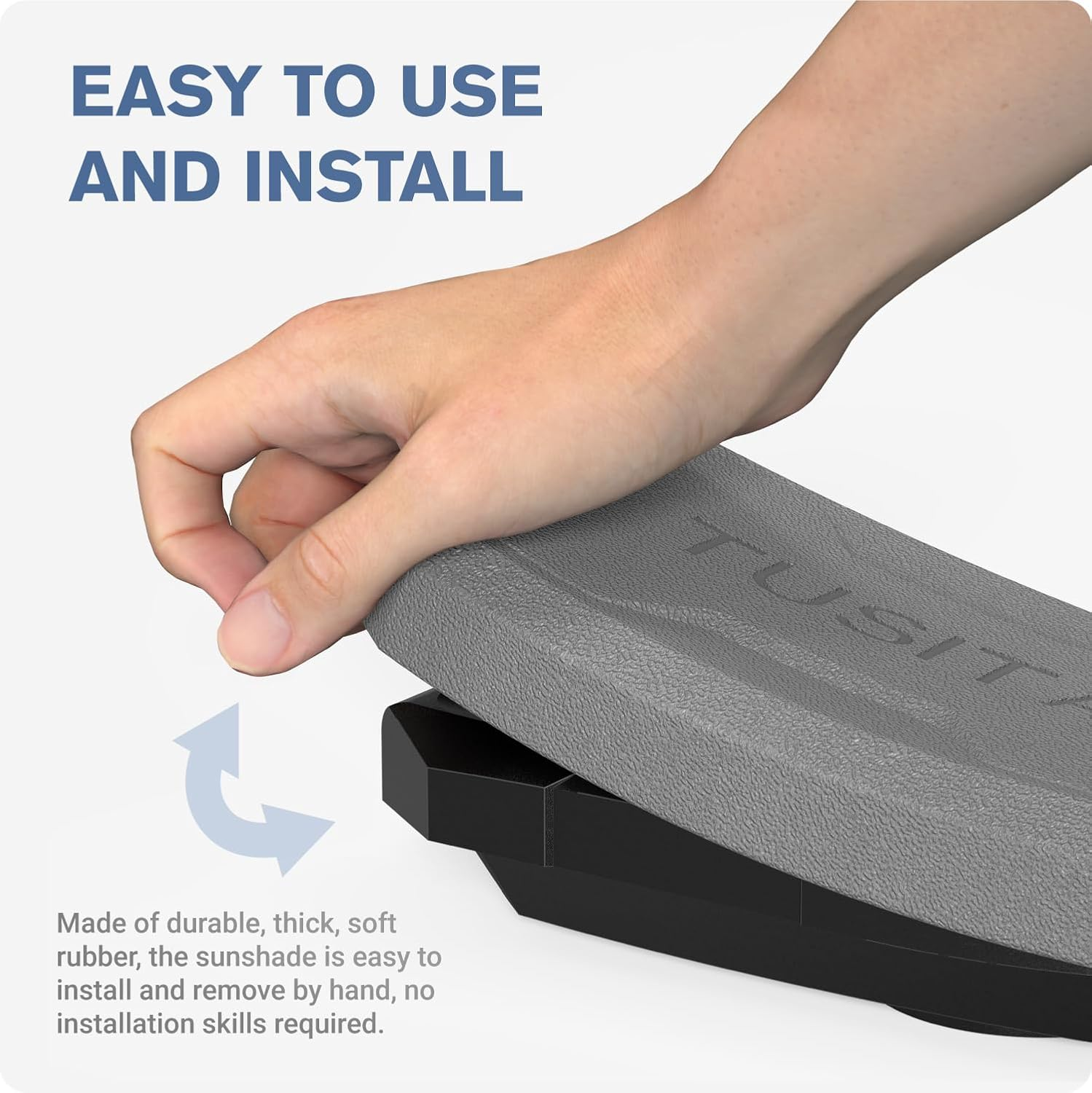 TUSITA Protective Cover with Screen Protectors for Garmin Striker plus 4 4Cv (NOT Support Striker 4 4Cv 4Dv), Fish Finder Accessories Replacement Silicone Case Skin image number 5