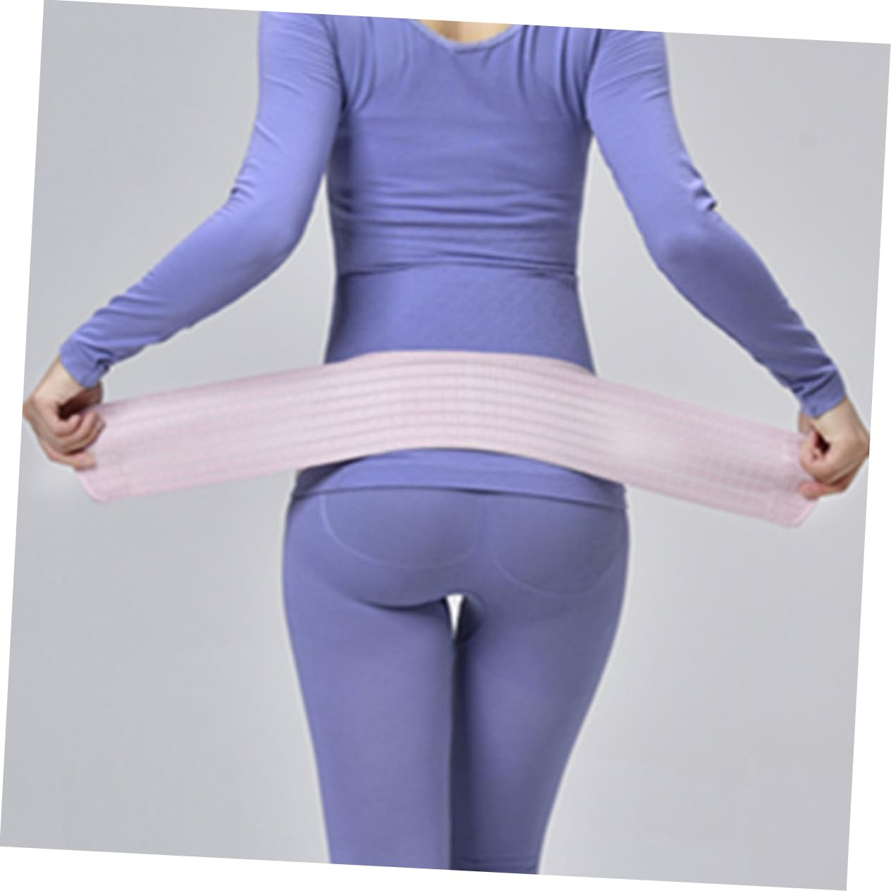 PLAFOPE Pregnancy Protector Abdomen Support Belt Waist Care Postpartum Pelvic Abdominal Band Corset Belt for Relief from Pregnancy Aches image number 2