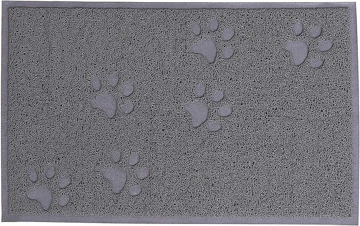 Dibea CM00340 Cat Litter Tray Mat PVC 33 X 45 Cm Cat Litter Mat Catches Litter Easy to Clean Cat Litter Mat Cat Litter Tray image number 3
