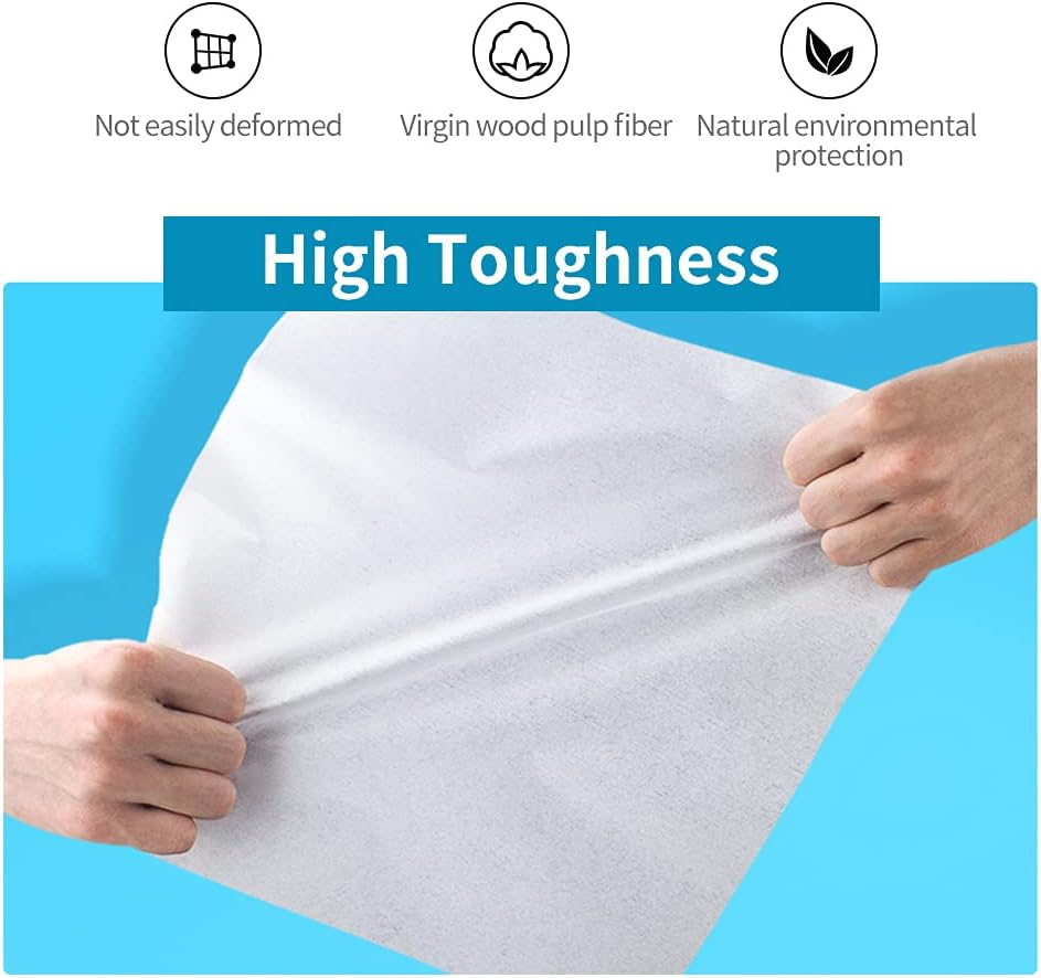 Bird Cage Liner Papers, 100 Sheets 12.2&times;10In Non-Woven Bird Cage Liners, 4 Size to Choose, Precut Absorbent Bird Paper (12.2&times;10In, 100 Sheet) image number 5