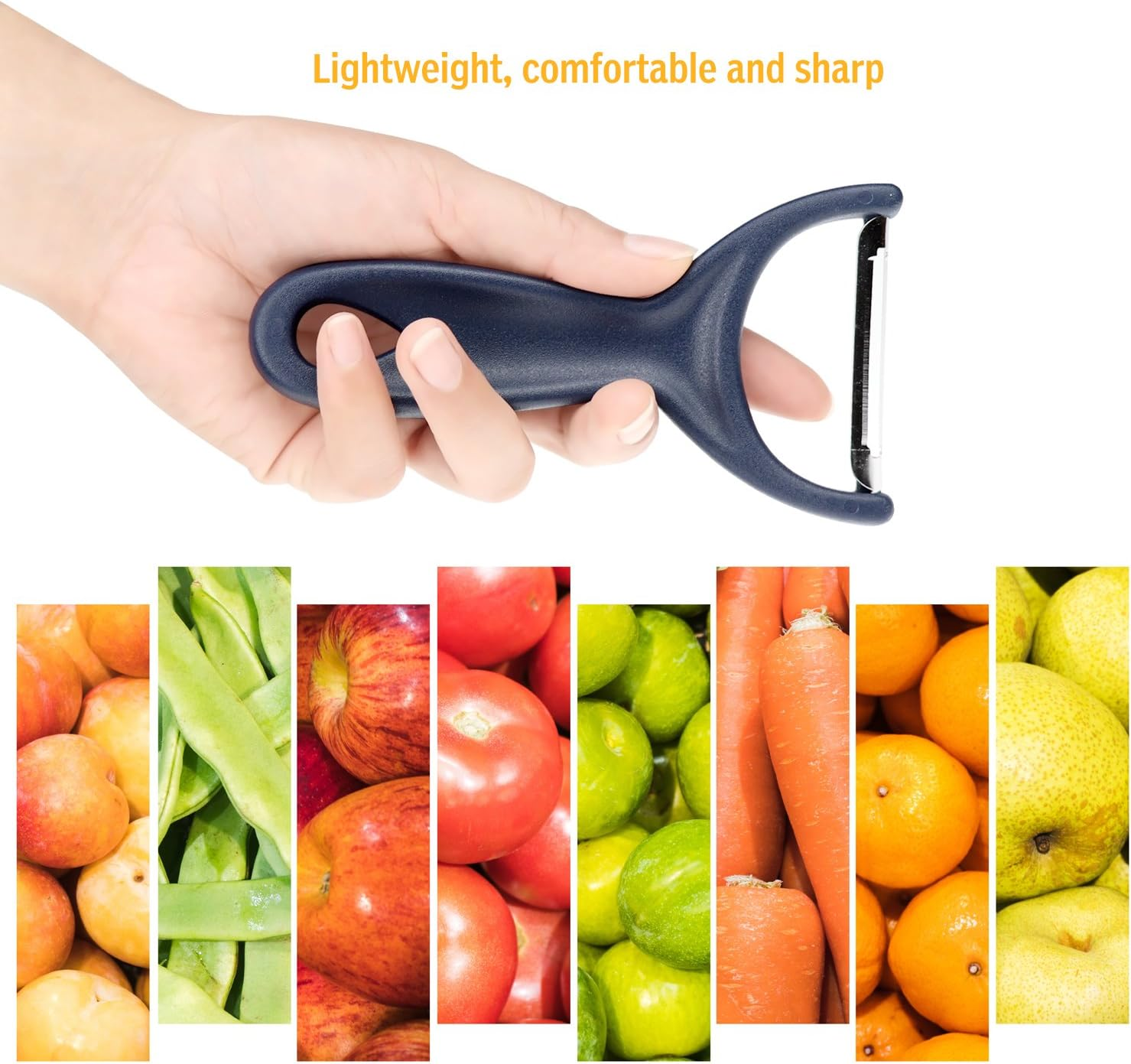 Kitchen Aid Potato Y Peeler Hand Ultra Sharp for Vegetable, Carrot, Fruit, Apple, Sweat Potato image number 4