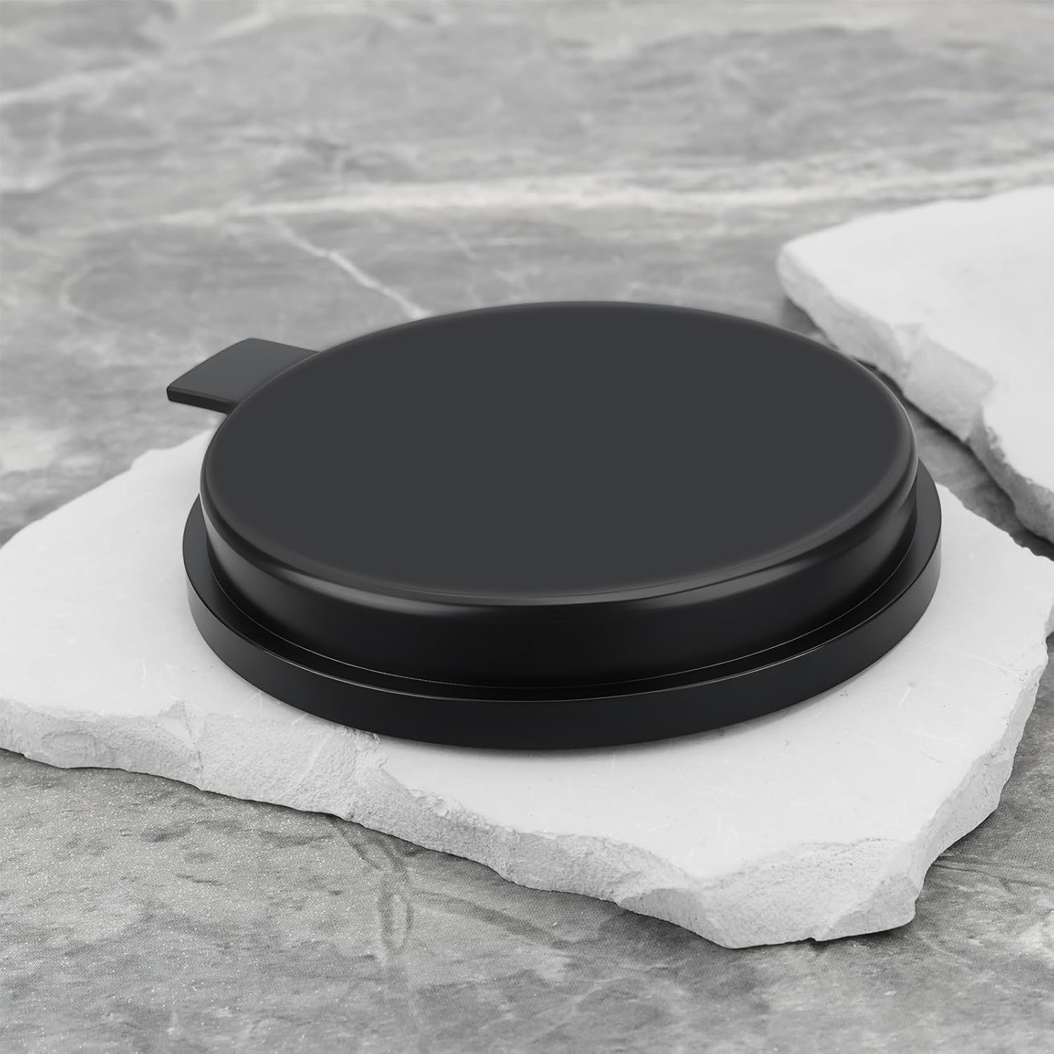 Ecsing Car Headlight Cover Cap 3131855303 5M0941607B Compatible with Volkswagen Golf plus 2005-2013 Black image number 5