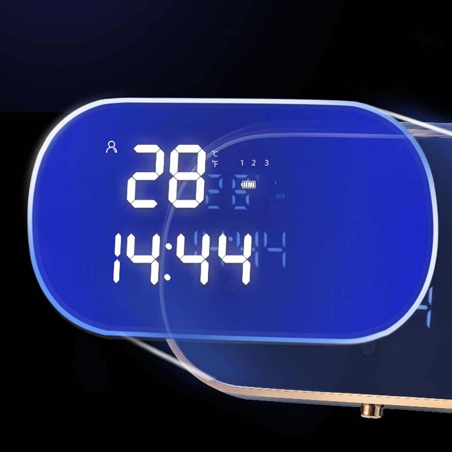 Automatic Foaming Soap Dispenser, 350Ml Touchless Hand Wash Dispenser with Adhesive, Liquid Soap Pump for Bathroom Kitchen Office, Wall Mounted USB Rechargeable (Black) image number 6