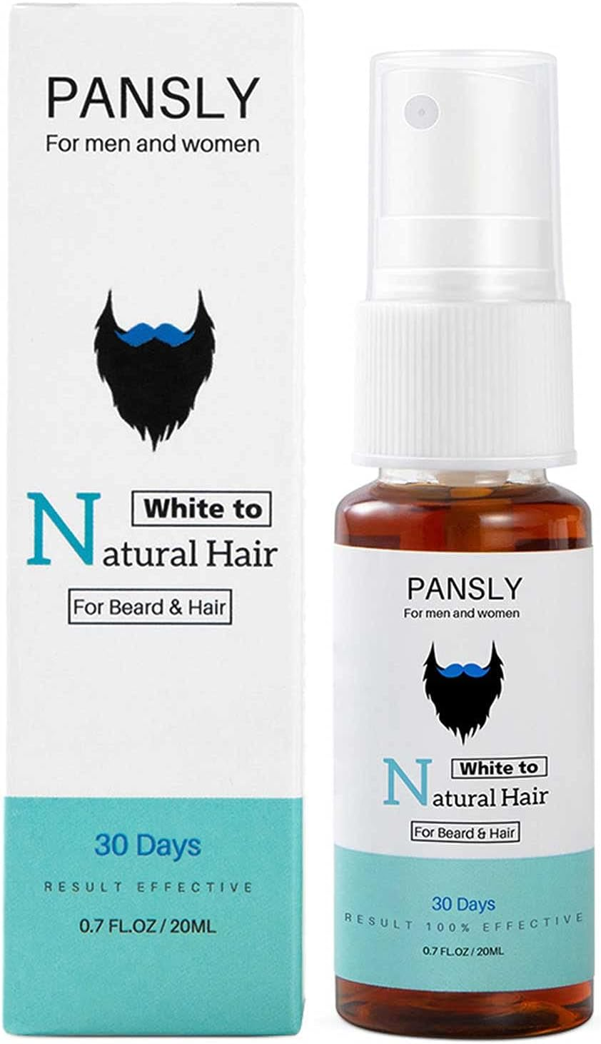 LAPOOH 20Ml White to Natural Hair for Beard & Hair Anti-Hair Loss Repair Damaged Hair image number 4