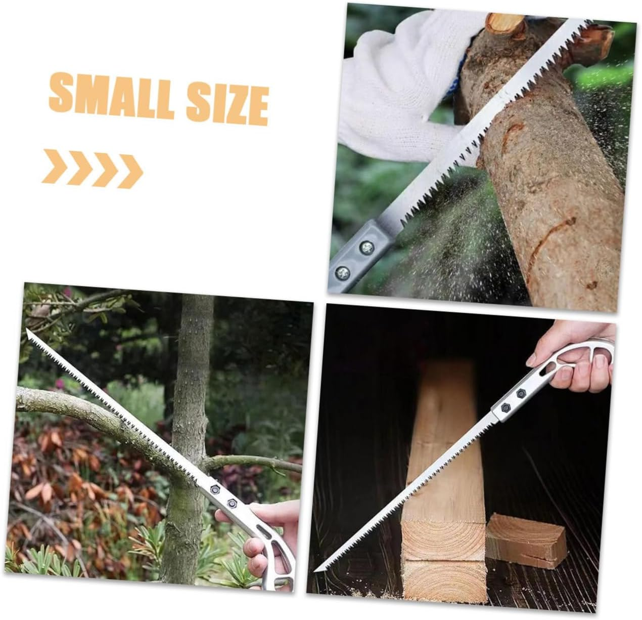 BUTIFULSIC 4Pcs Woodworking Pruning Saw Blades Steel Handcraft Replacement Blades for Bonsai Gardening Tree Cutting Portable Wood Saw Tool image number 6