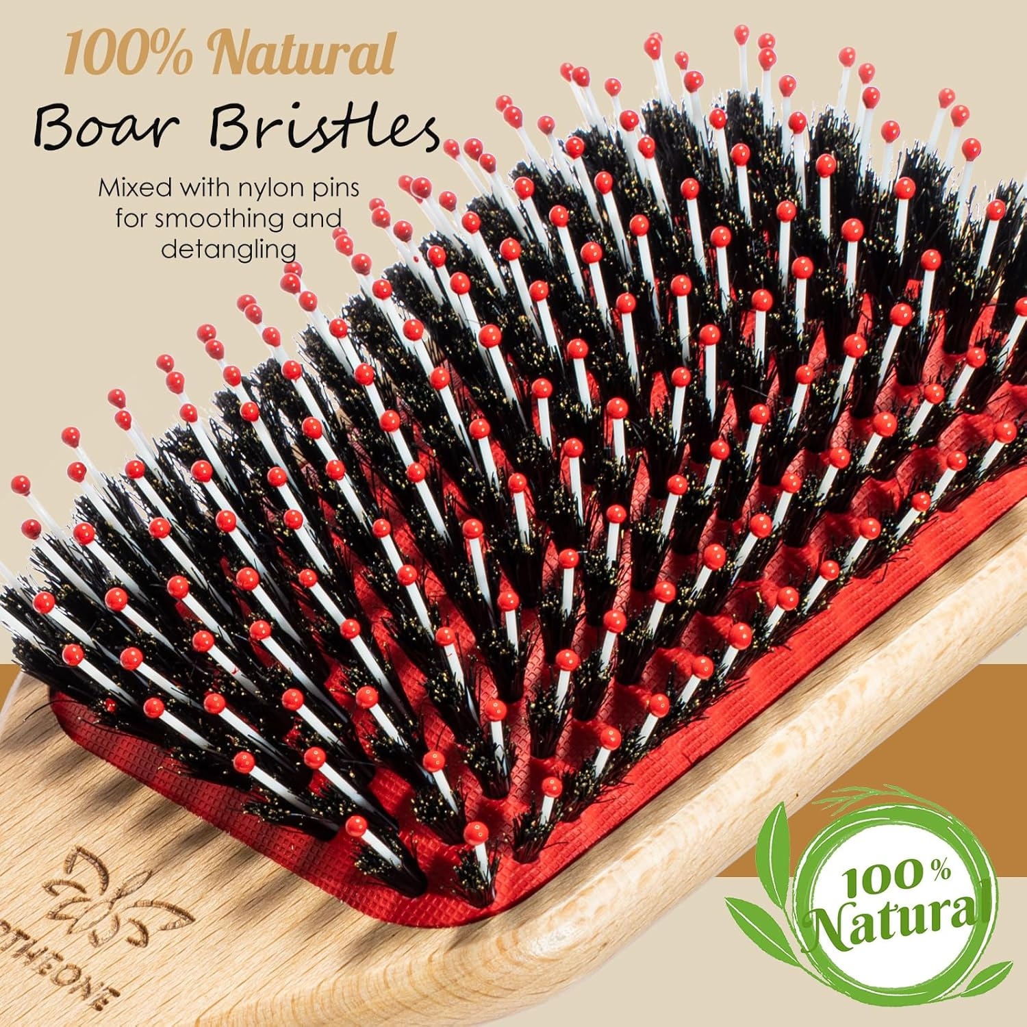 URTHEONE Hair Brush Boar Bristle Hair Brushes for Women
