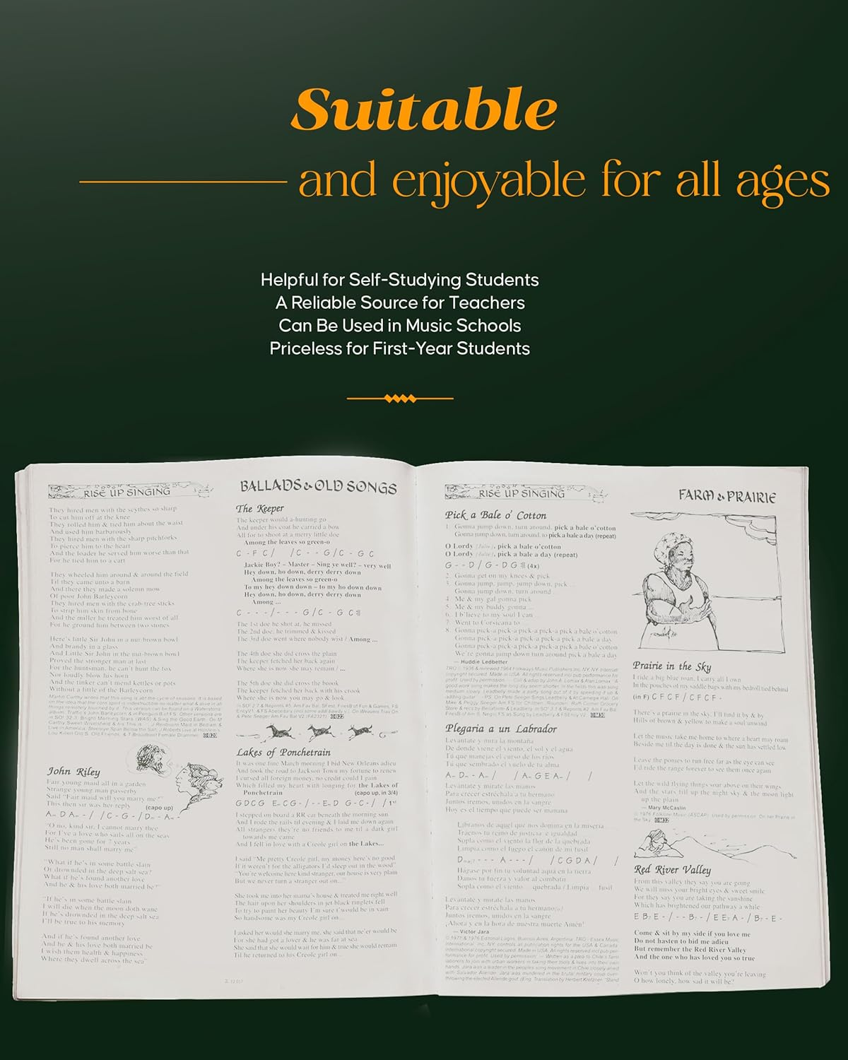 Rise up Singing: the Group Singing Songbook (15Th Anniversary Edition) - Sing along Book with Tradi image number 6