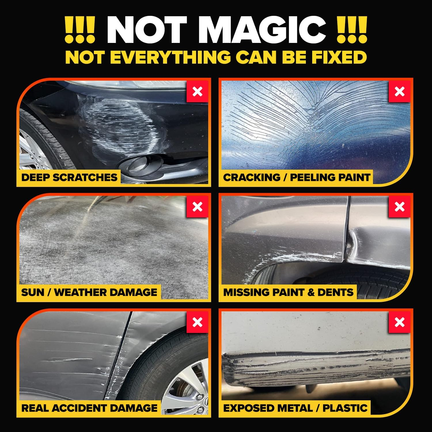 Carfidant Scratch and Swirl Remover - Ultimate Car Scratch Remover - Polish & Paint Restorer - Easily Repair Paint Scratches, Scratches, Water Spots! Car Buffer Kit image number 1