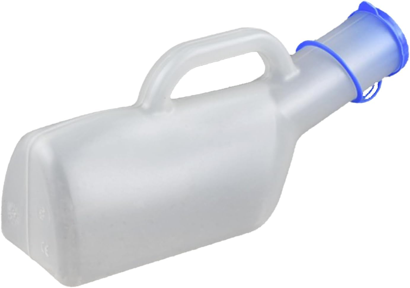 1000Ml Large Capacity Urinal for Men Portable Urine Bottle with Lid Ergonomic Handle Clear Scale Non Spill Lightweight Durable Urinary Aid for Seniors Nighttime Use Hygiene Solution image number 2